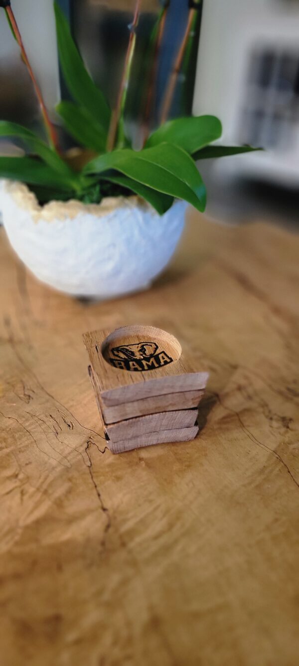 Barrel Stave Coasters (Set of Four) - Image 2