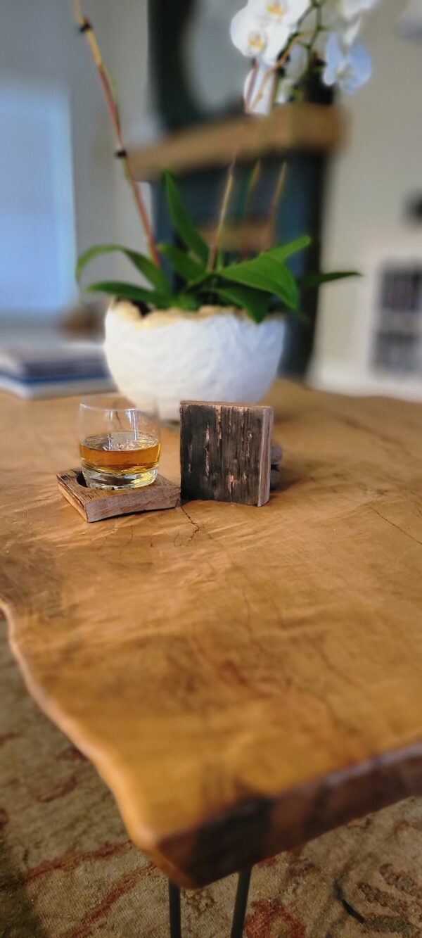 Barrel Stave Coasters (Set of Four) - Image 4